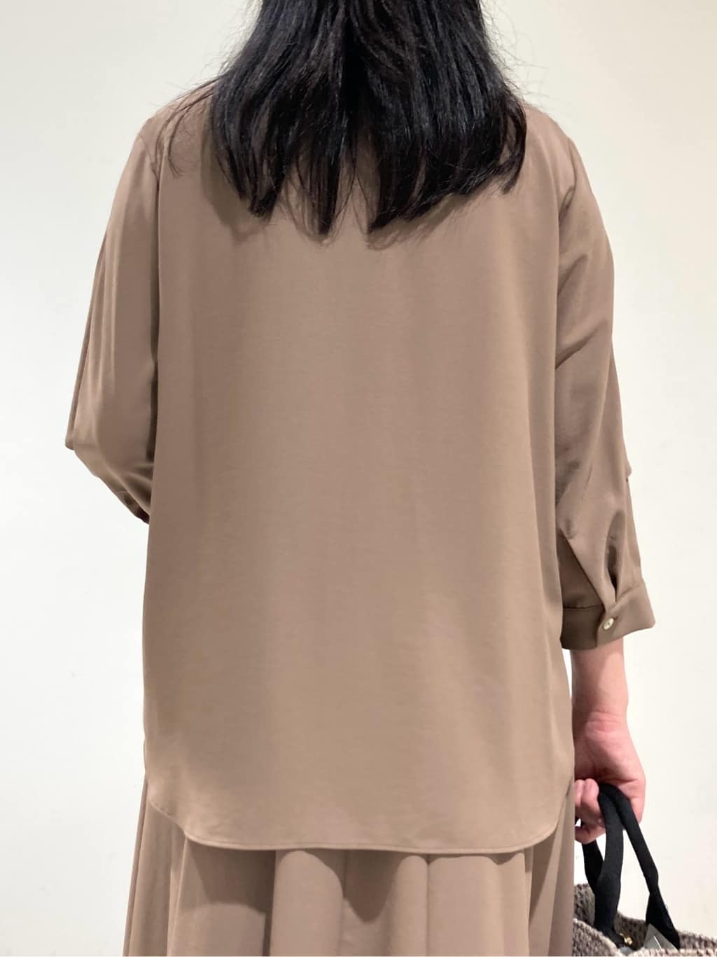 momokoさんの「INDIVI｜【美シルエット】ノースリーブワンピース」を使ったコーディネート