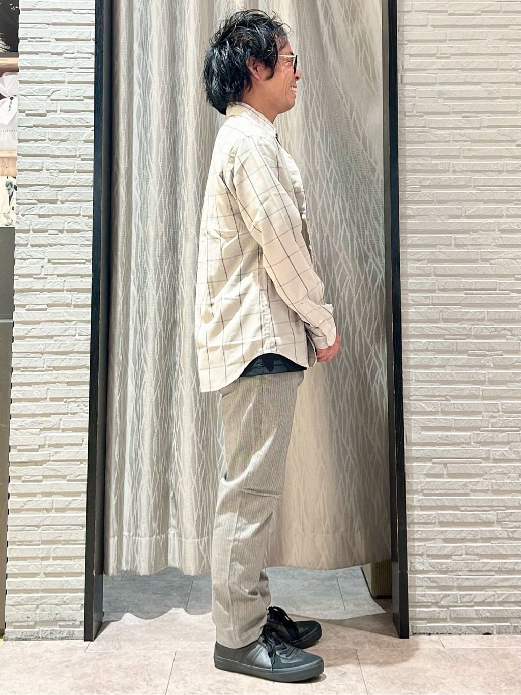 KENJI Iさんの「THE SHOP TK｜ドレスクールシャツ　【イージーケア/通気性/速乾】」を使ったコーディネート