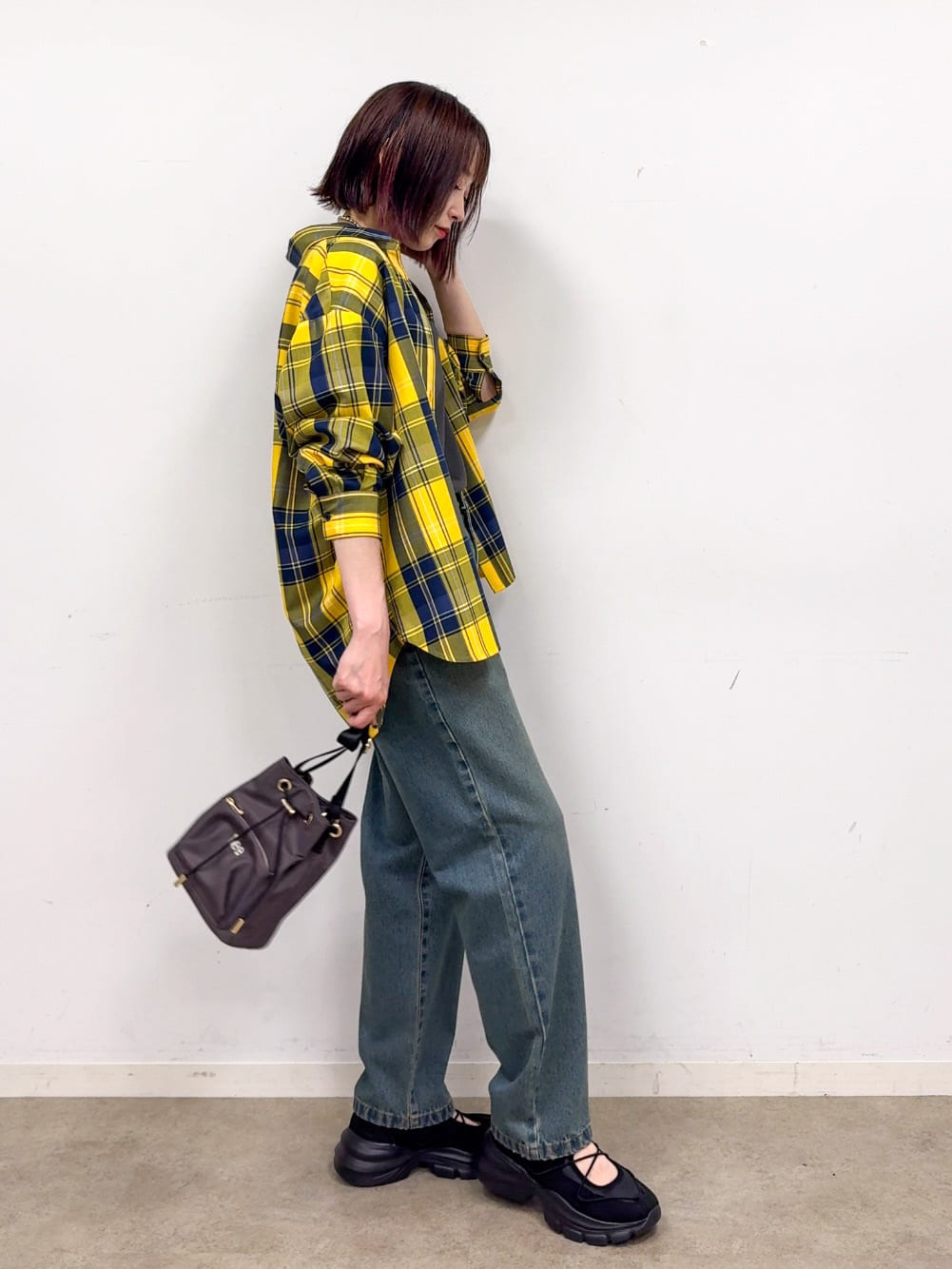 𝐜𝐡𝐢𝐤𝐚さんの「SHOO･LA･RUE｜【S-LL/ひんやり/UV】選べる6柄でそれぞれ欲しくなる プリントTシャツ」を使ったコーディネート