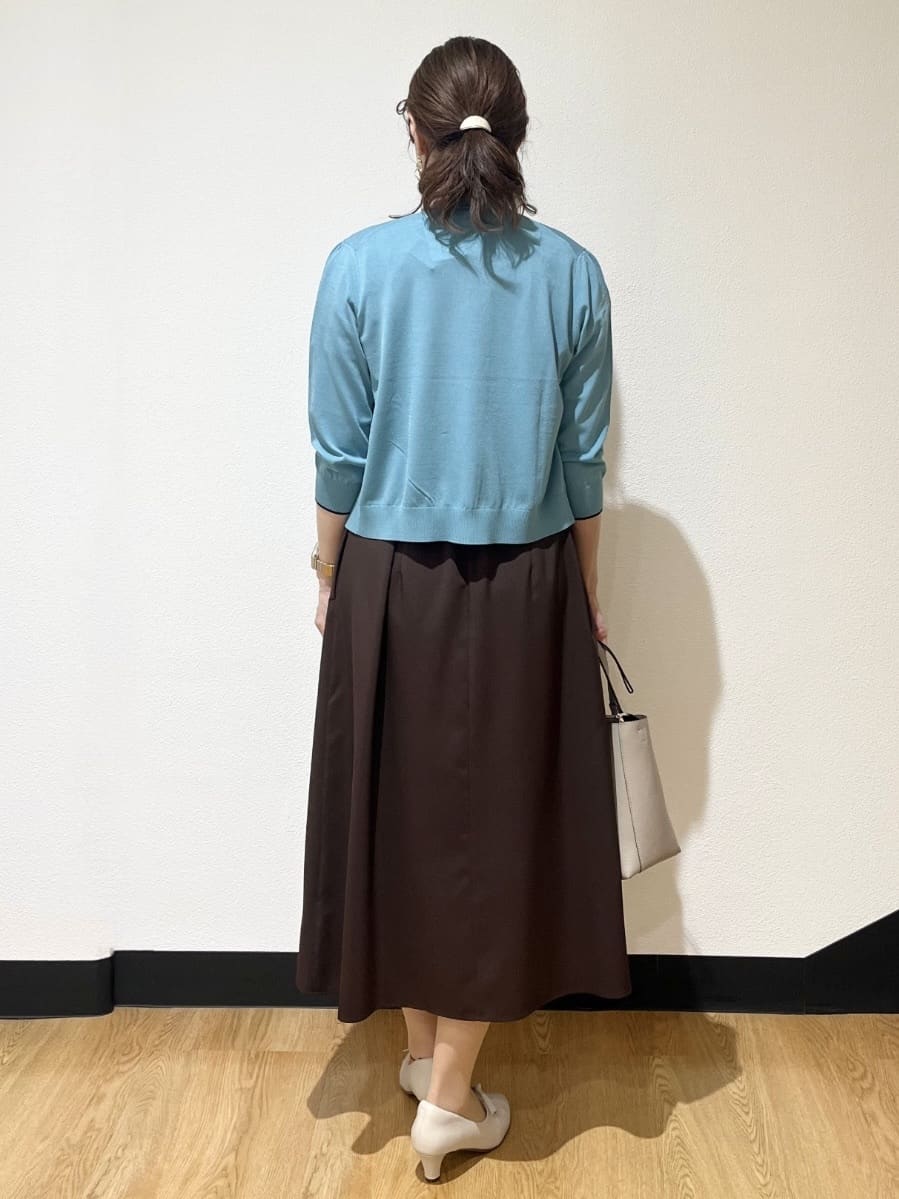 ayaさんの「Reflect｜カットワークレーススリーブワンピース」を使ったコーディネート