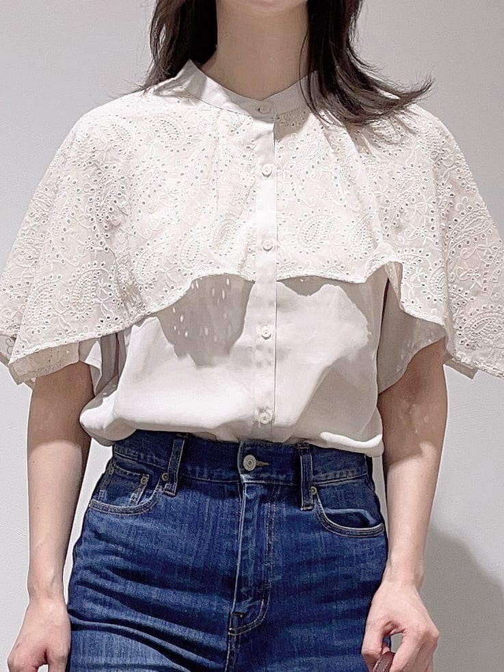 HITOMIさんの「grove｜【美シルエット/選べる着丈】大人のためのバギーデニム」を使ったコーディネート