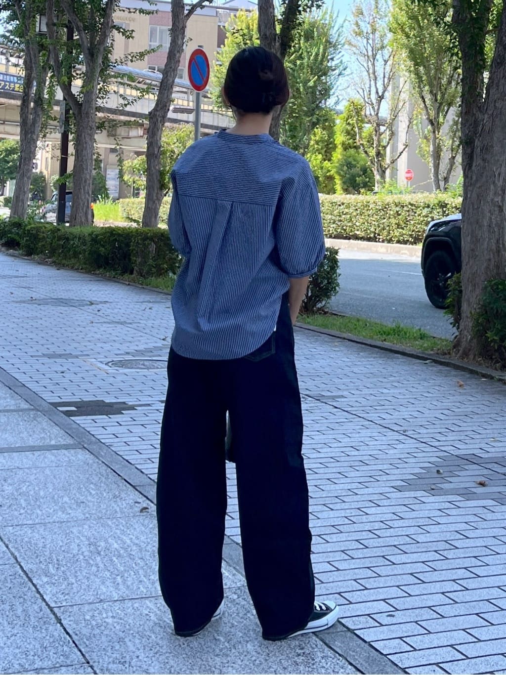 canaさんの「Dessin｜【洗える】デニムカーブパンツ」を使ったコーディネート