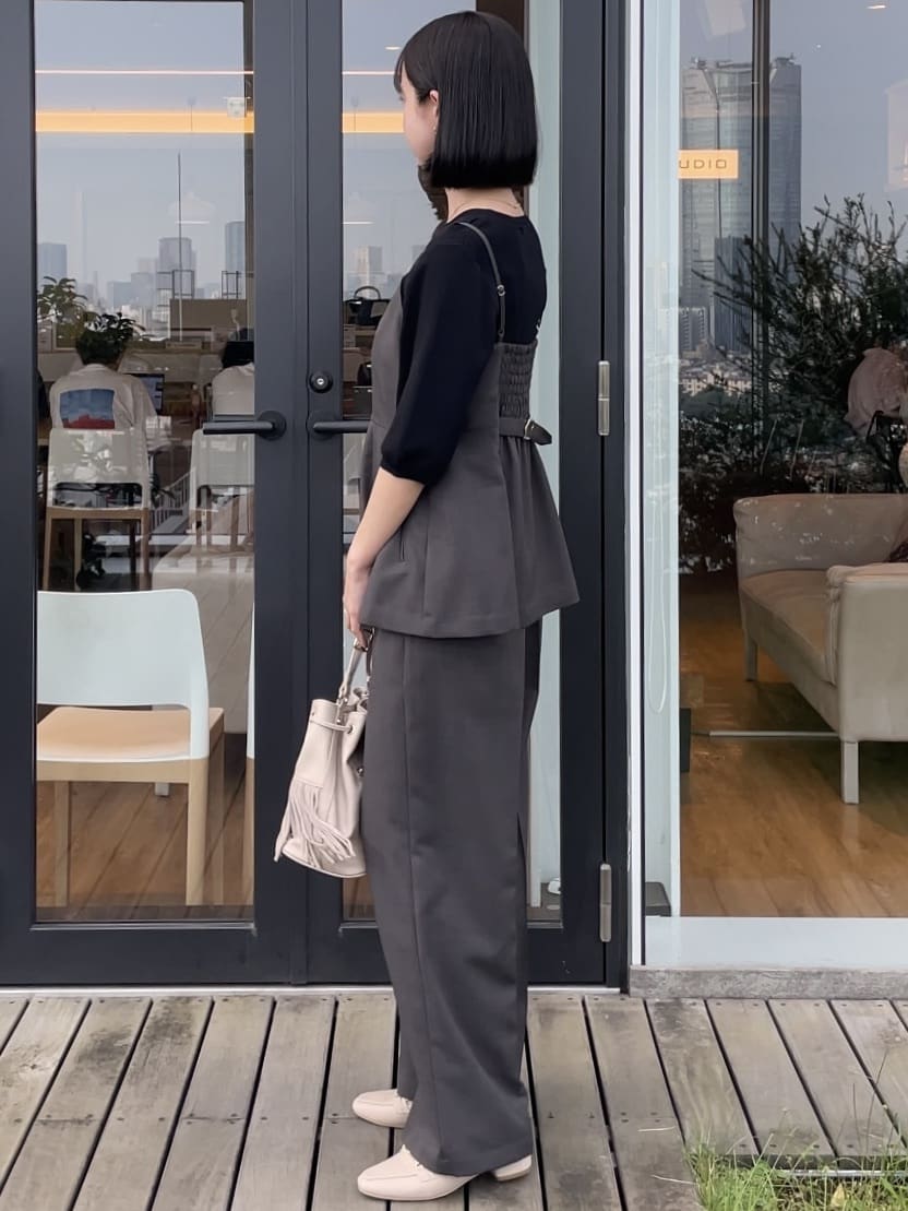 NATSUMIさんの「grove｜【カセット服】主役級キャミビスチェ」を使ったコーディネート