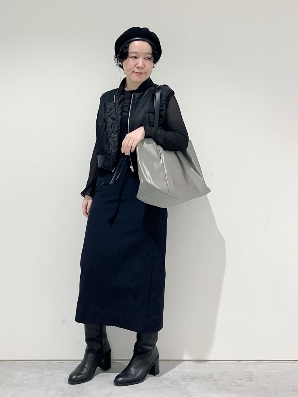 Cさんの「HIROKO HAYASHI｜LUINI SATINE（ルイーニ サティーネ）トートバッグ」を使ったコーディネート