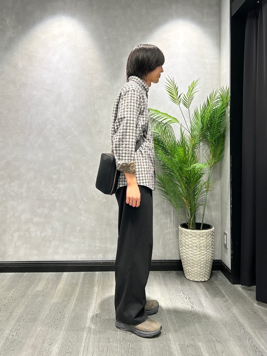 ruiさんの「TAKEO KIKUCHI｜チェックボーラーガーゼシャツ」を使ったコーディネート