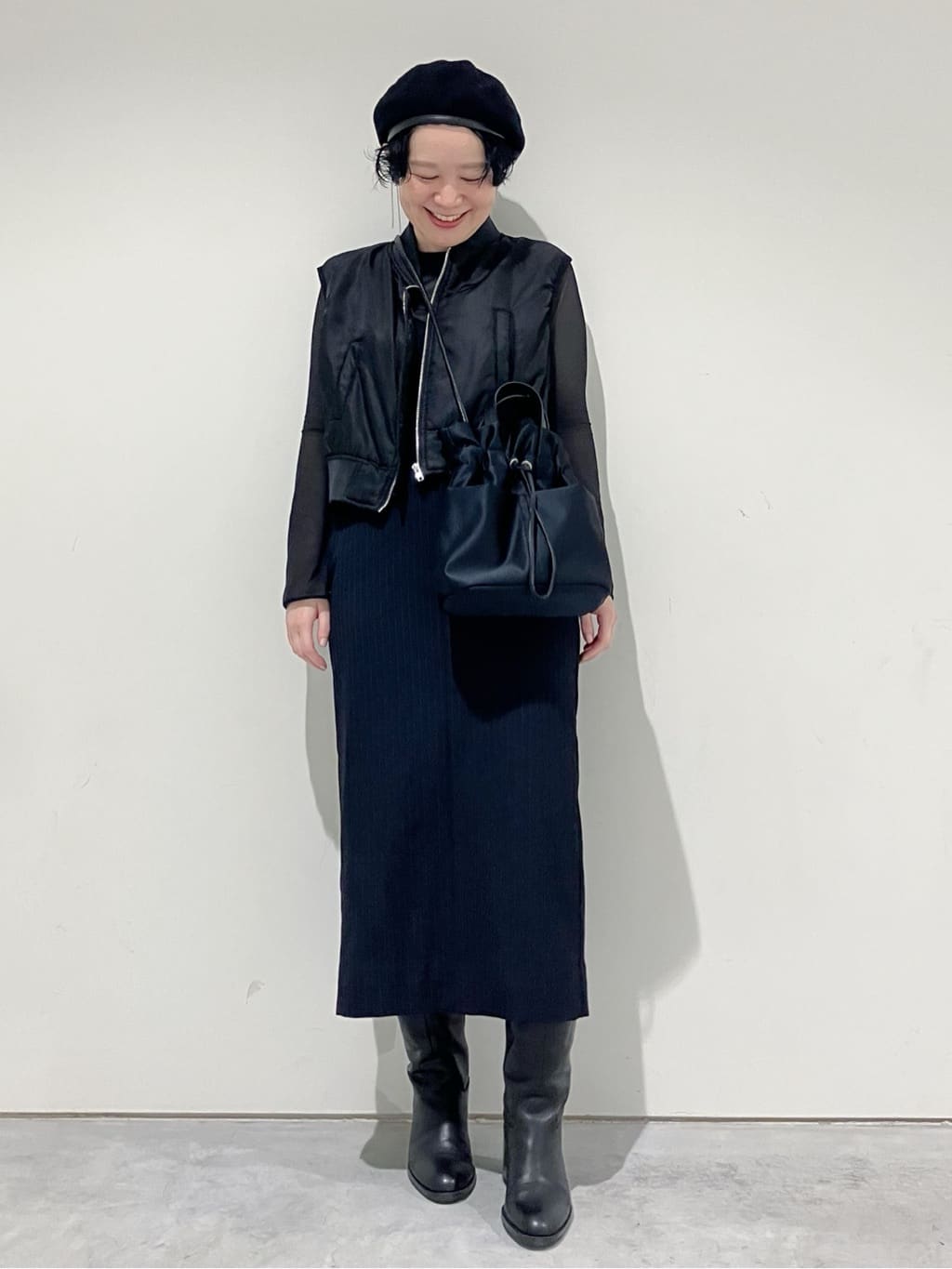 Cさんの「HIROKO HAYASHI｜LUINI SATINE（ルイーニ サティーネ）ショルダーバッグ」を使ったコーディネート