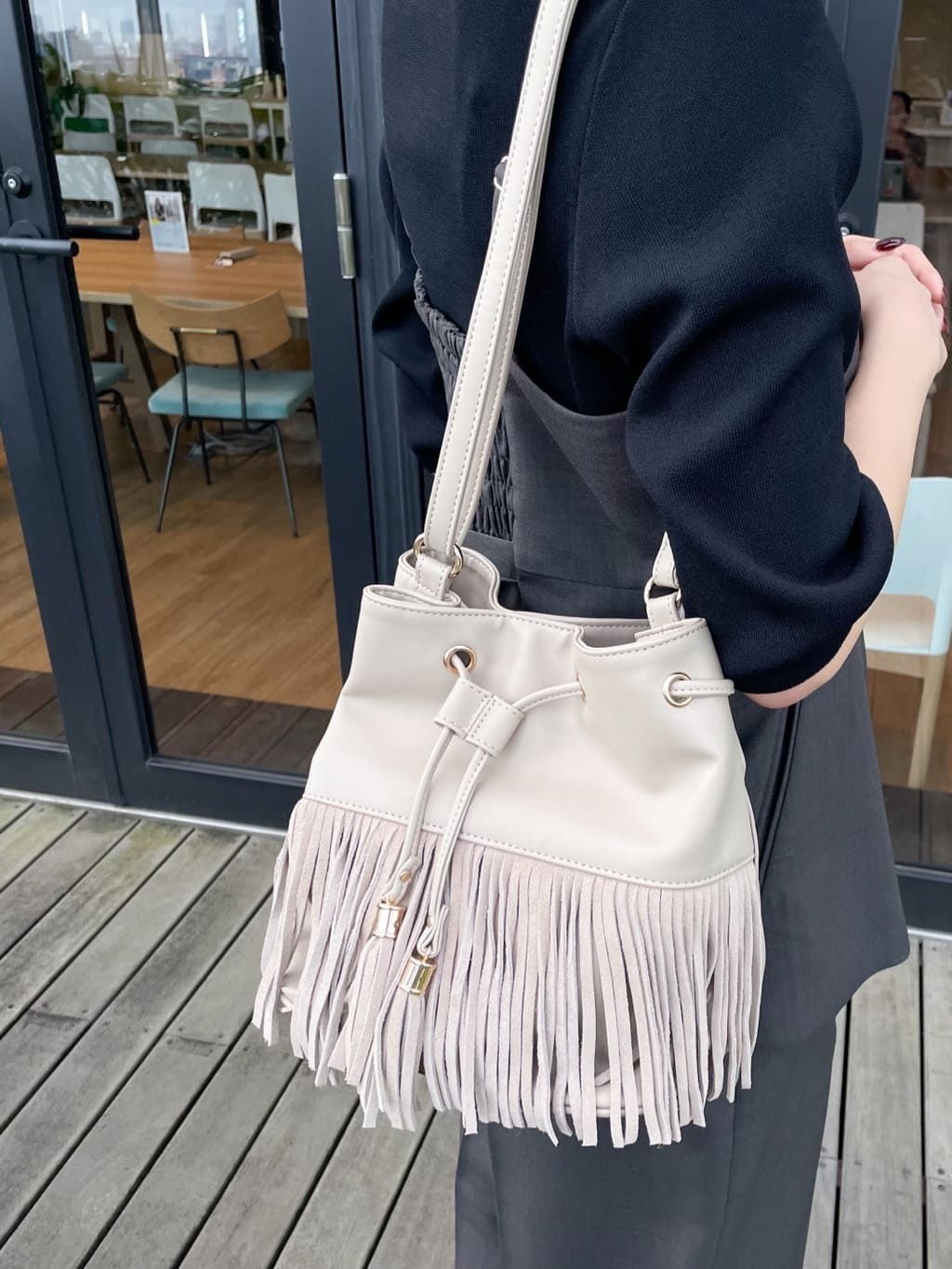 NATSUMIさんの「grove｜【カセット服】主役級キャミビスチェ」を使ったコーディネート