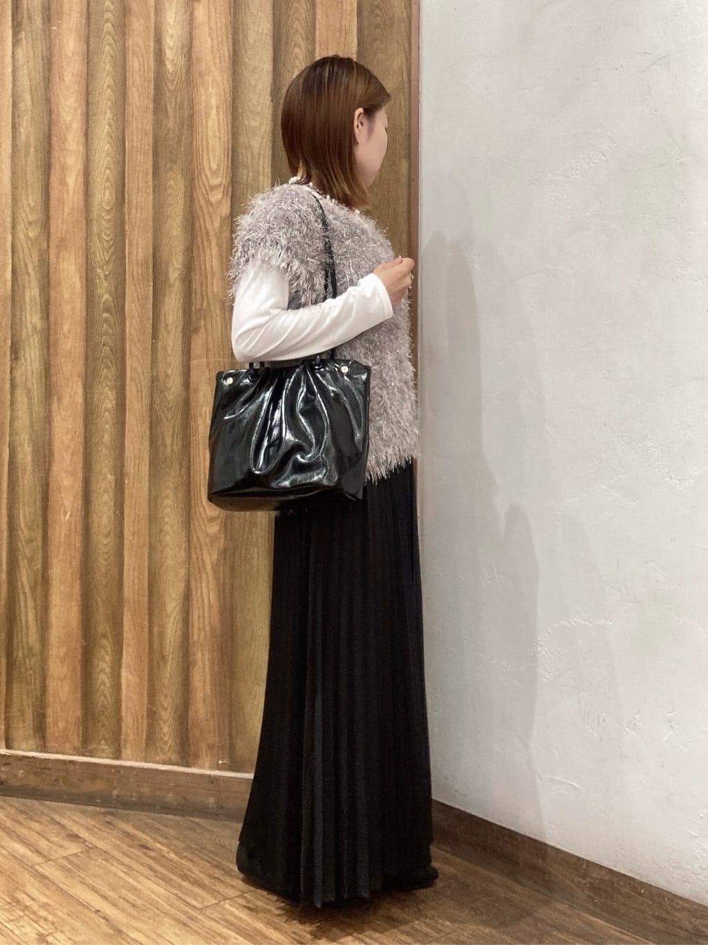 saaさんの「SHOO･LA･RUE｜ビッグボールチェーンネックレス」を使ったコーディネート