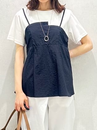 Miwaさんの「UNTITLED｜フープトップネックレス」を使ったコーディネート