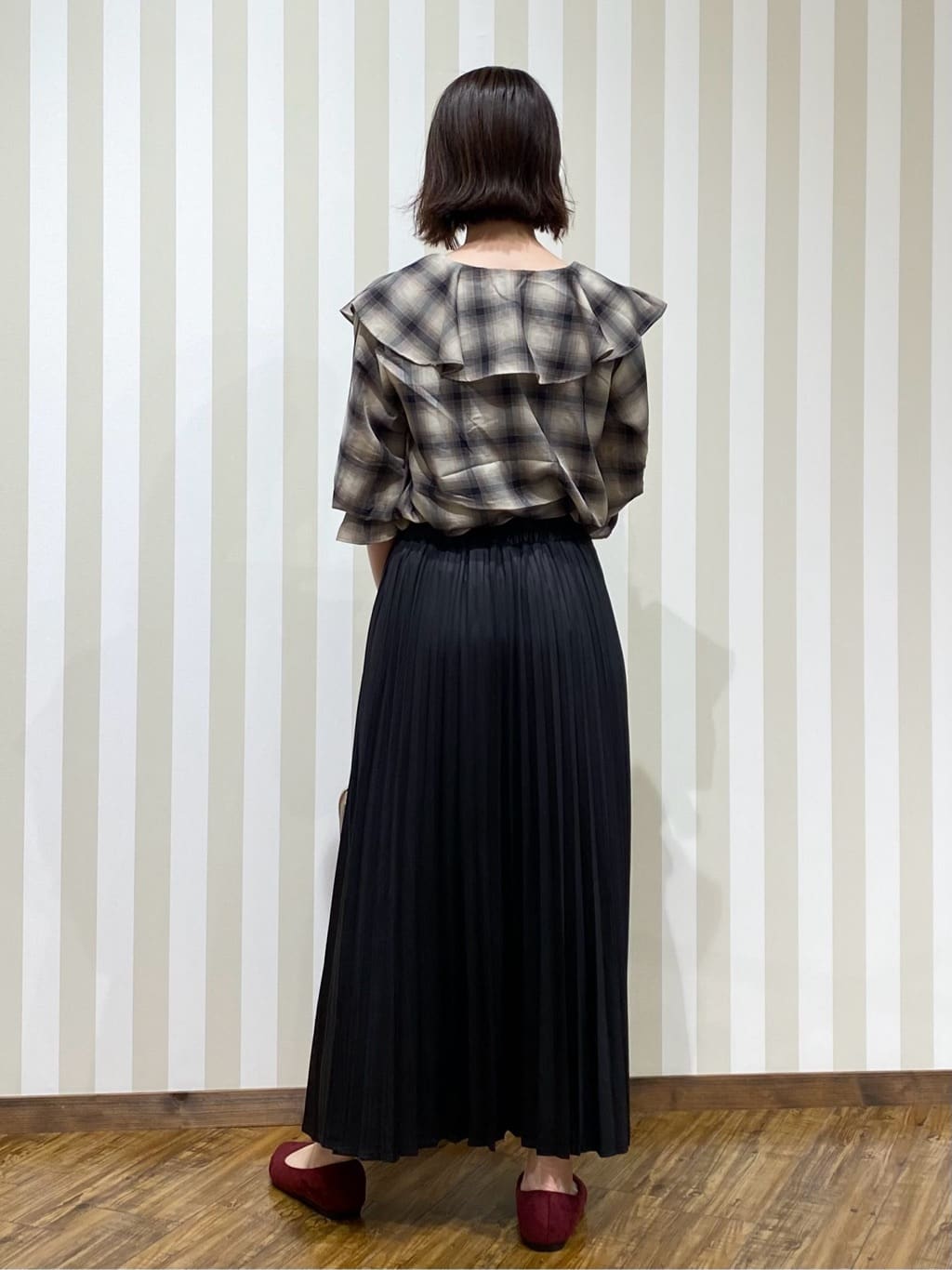 SAOさんの「SHOO･LA･RUE｜ラクチン フラットパンプス」を使ったコーディネート