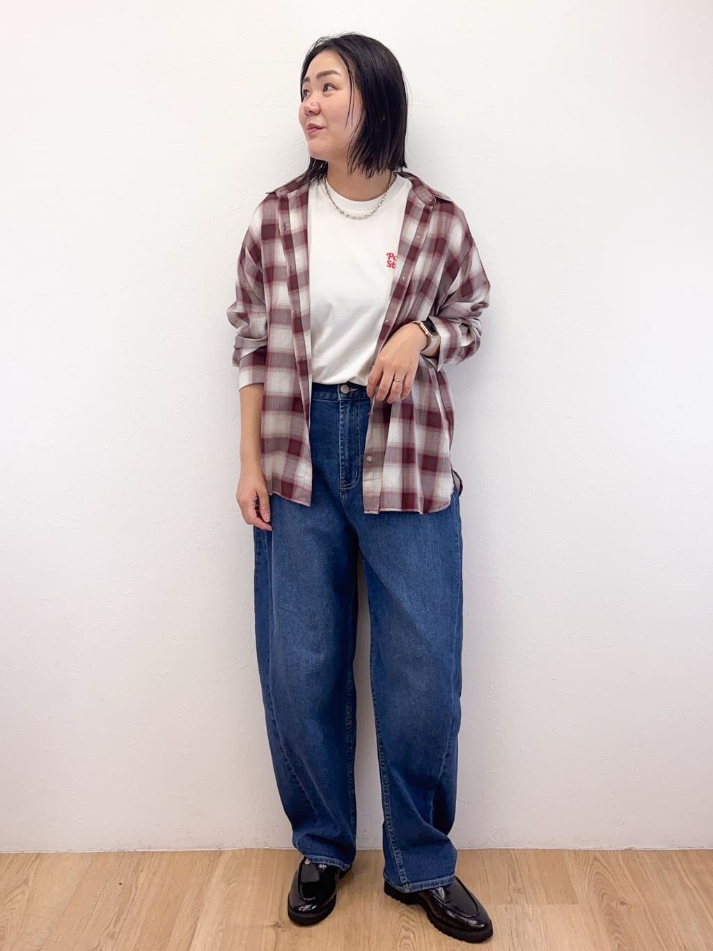 Takeさんの「OPAQUE.CLIP｜【Pontre Studio／ポンレストゥディオ】別注グラフィックTシャツ」を使ったコーディネート