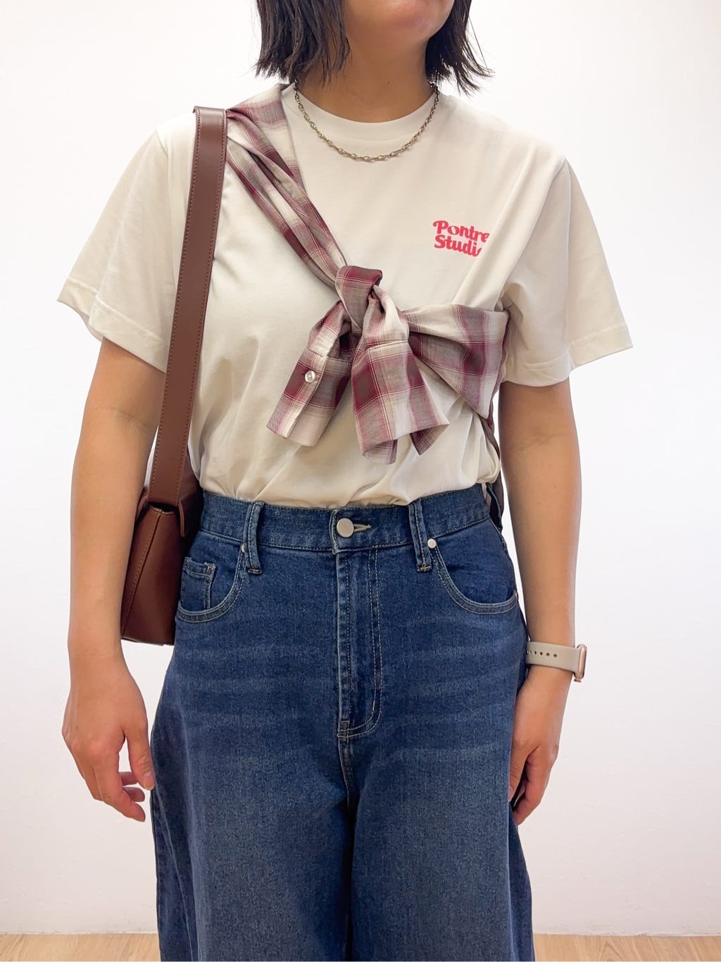 Takeさんの「OPAQUE.CLIP｜【Pontre Studio／ポンレストゥディオ】別注グラフィックTシャツ」を使ったコーディネート