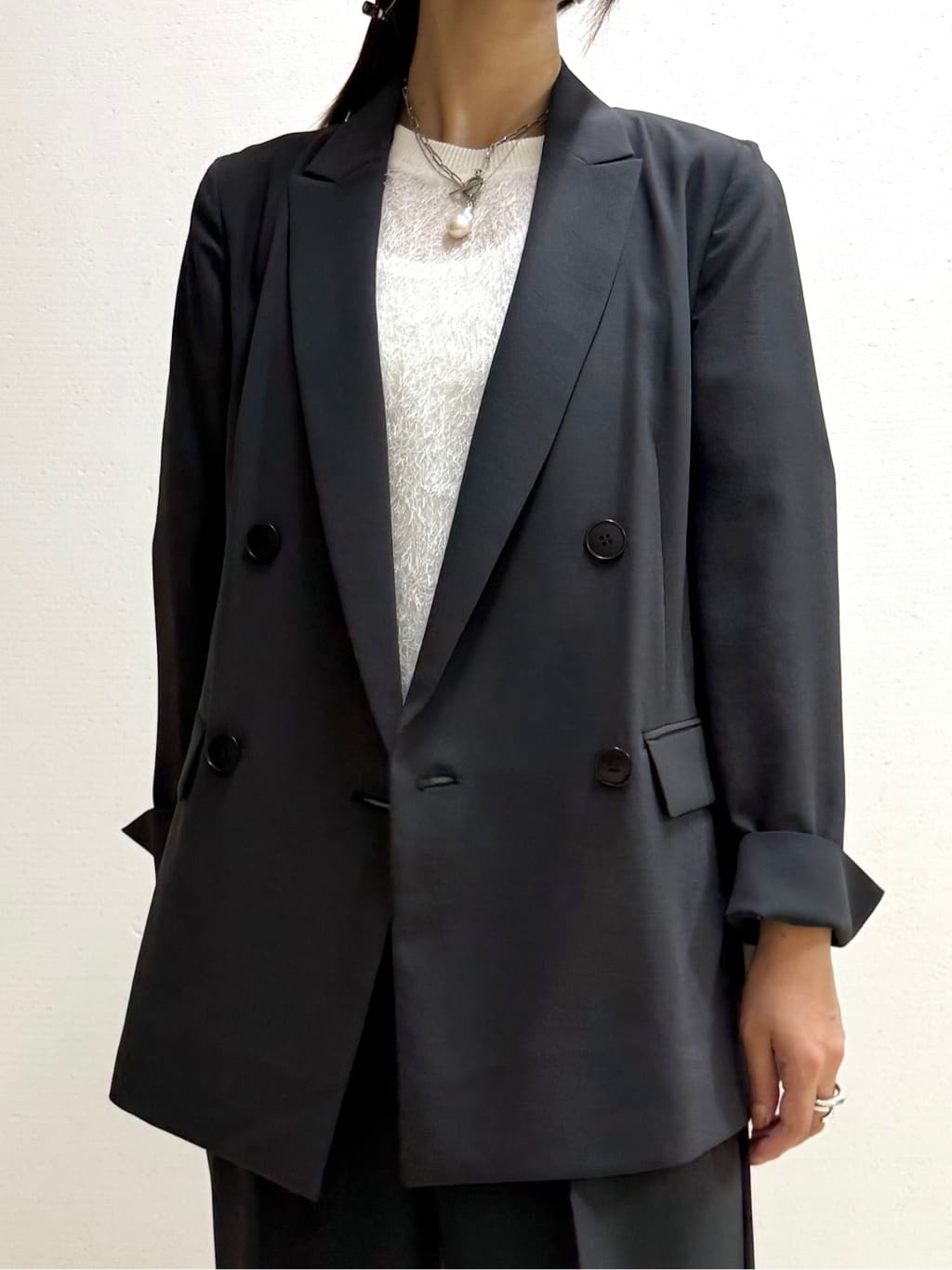 mamiさんの「INDIVI｜ヘアリージャカードトップス」を使ったコーディネート