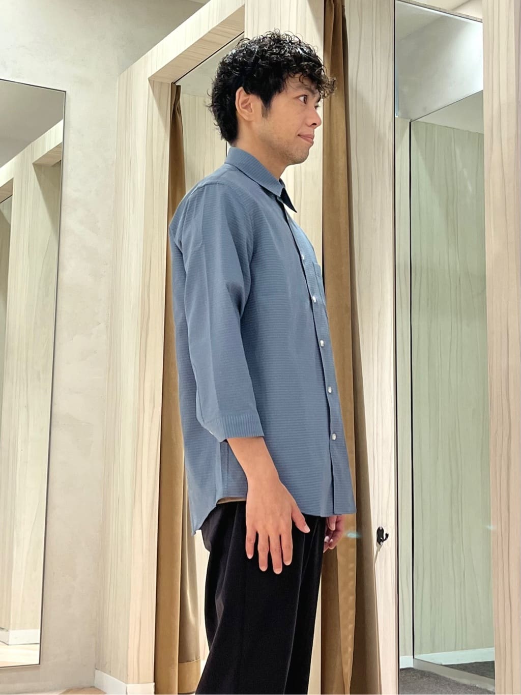 URAさんの「TAKEO KIKUCHI｜スマートキャリー3WAYミニショルダーバッグ」を使ったコーディネート
