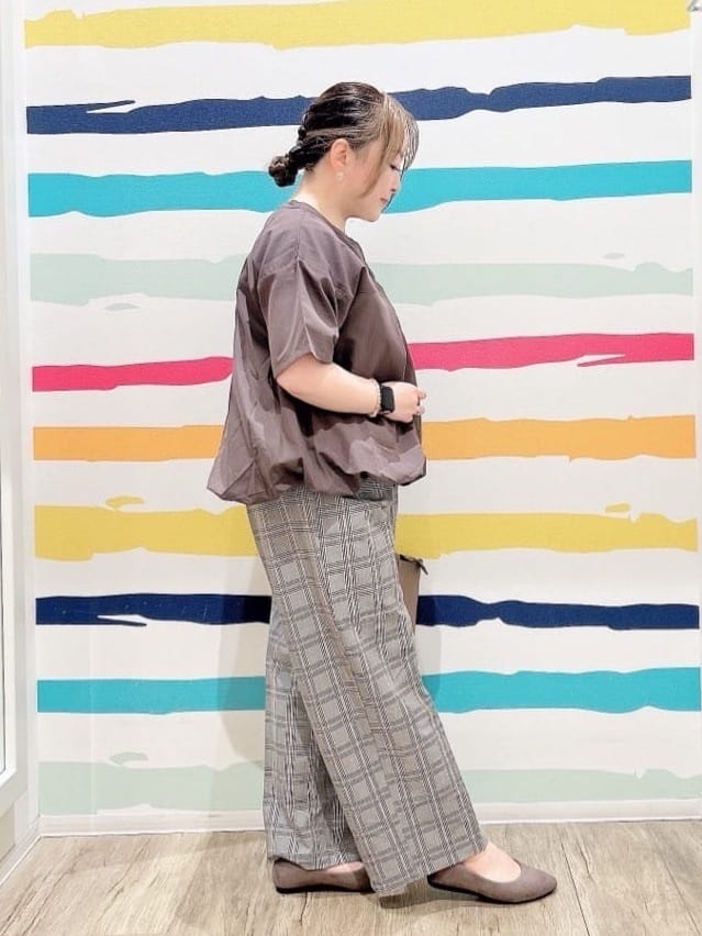 Peeさんの「SHOO･LA･RUE｜ラクチン フラットパンプス」を使ったコーディネート