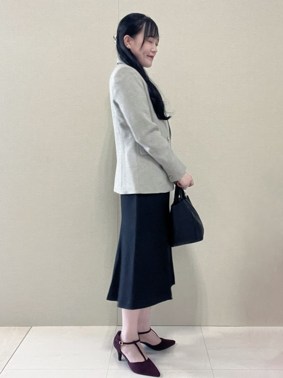 Hitomiさんの「index｜《7色展開／XS-LLサイズ》多機能タックスリーブトップス【汗ジミ防止／吸水速乾／接触冷感／UVケア」を使ったコーディネート