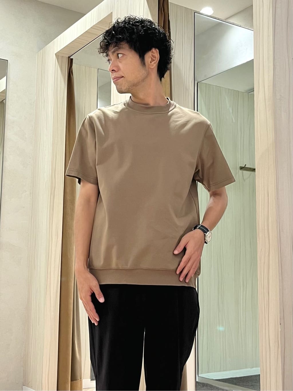 URAさんの「TAKEO KIKUCHI｜スマートキャリー3WAYミニショルダーバッグ」を使ったコーディネート