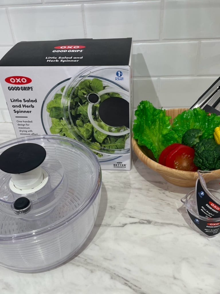 むらさんの「212 KITCHEN STORE｜クリアサラダスピナー 小 ＜OXO オクソー＞」を使ったコーディネート