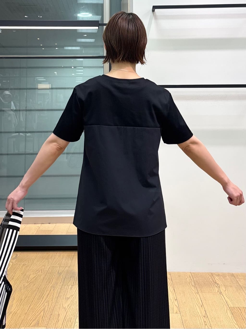asamiさんの「INDIVI｜【洗える】ビスチェレイヤード風トップス」を使ったコーディネート