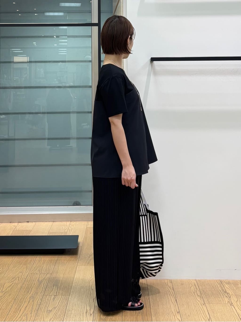 asamiさんの「INDIVI｜【洗える】ビスチェレイヤード風トップス」を使ったコーディネート
