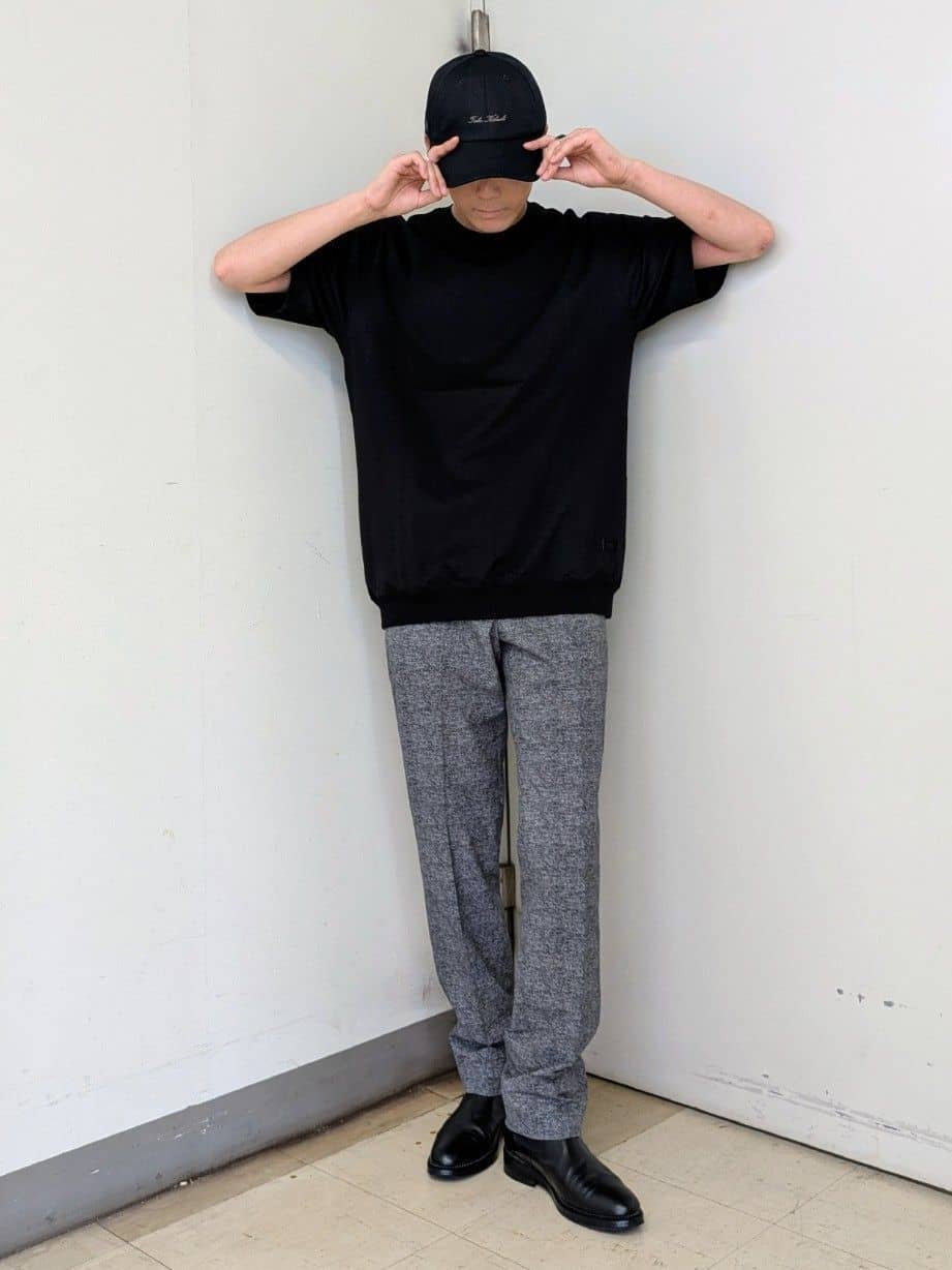 ryoさんの「TAKEO KIKUCHI｜【抗菌防臭】COOL DOTS（R）ドビープリント ジャケット」を使ったコーディネート