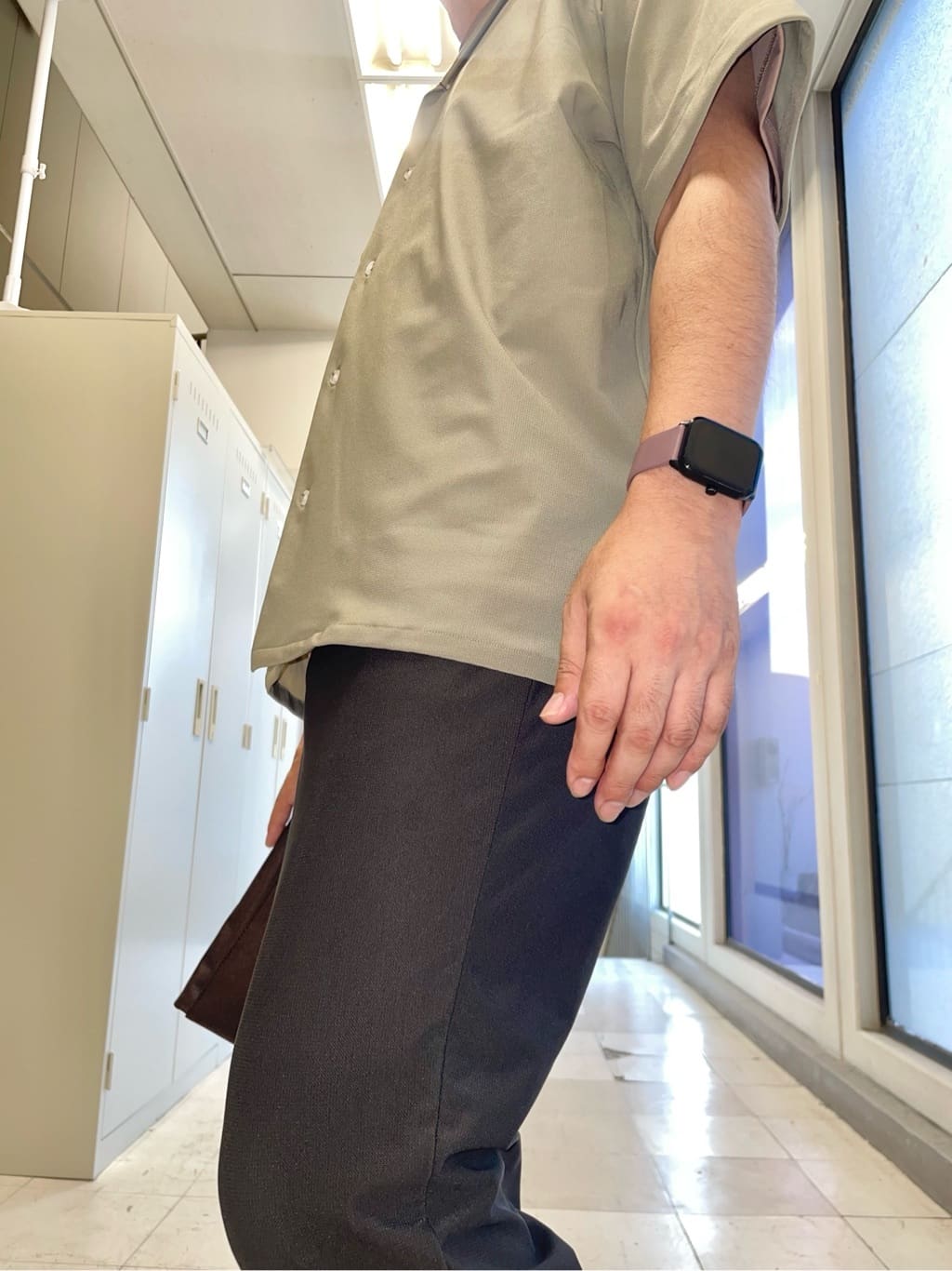 MAKOTO AIさんの「TAKEO KIKUCHI｜【COOL CITY WEAR】エアートール オープンカラーシャツ /接触冷感・通気性」を使ったコーディネート