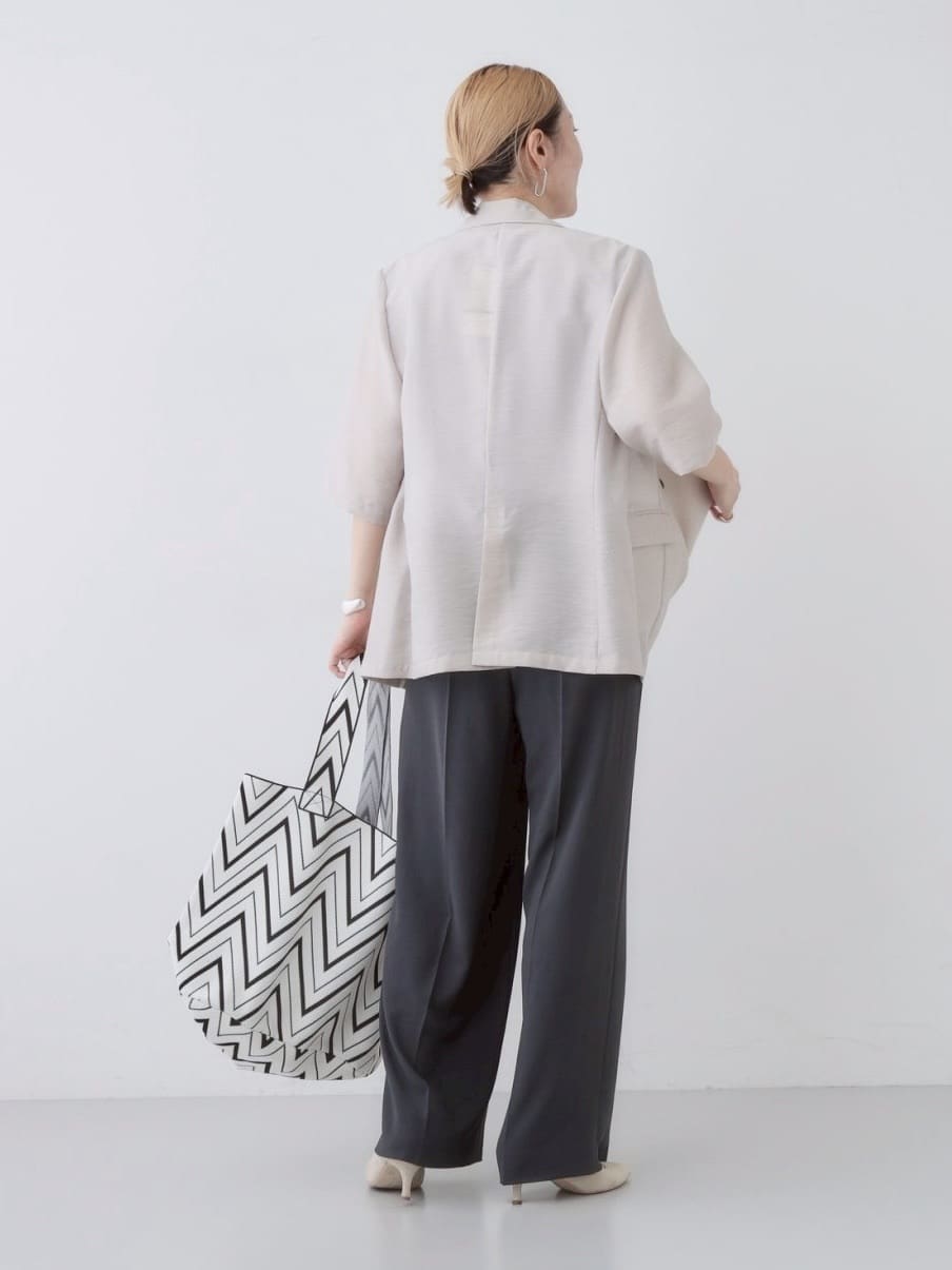 kotakiさんの「INDIVI｜ライトダブルジャケット」を使ったコーディネート