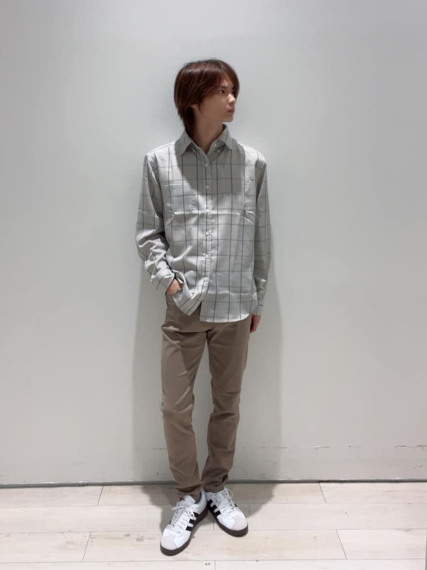 Neneさんの「THE SHOP TK｜ドレスクールシャツ　【イージーケア/通気性/速乾】」を使ったコーディネート