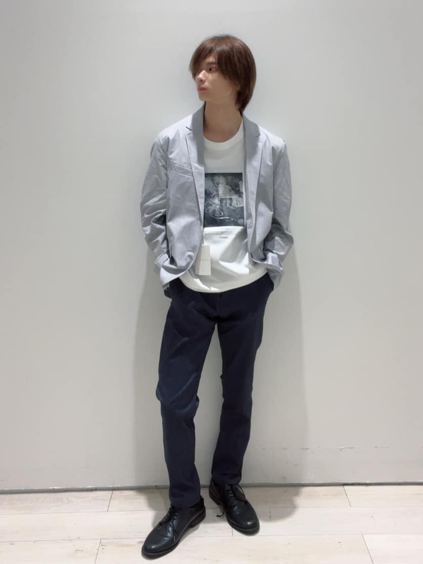 Neneさんの「THE SHOP TK｜リサイクルアート半袖Tシャツ【接触冷感/洗濯機OK】」を使ったコーディネート