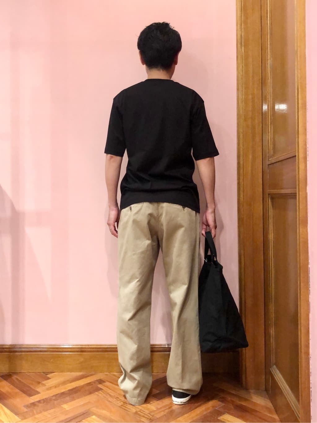 OKJさんの「DRESSTERIOR｜【接触冷感/抗菌防臭/消臭】ICE CLEAR COTTON ロゴT」を使ったコーディネート