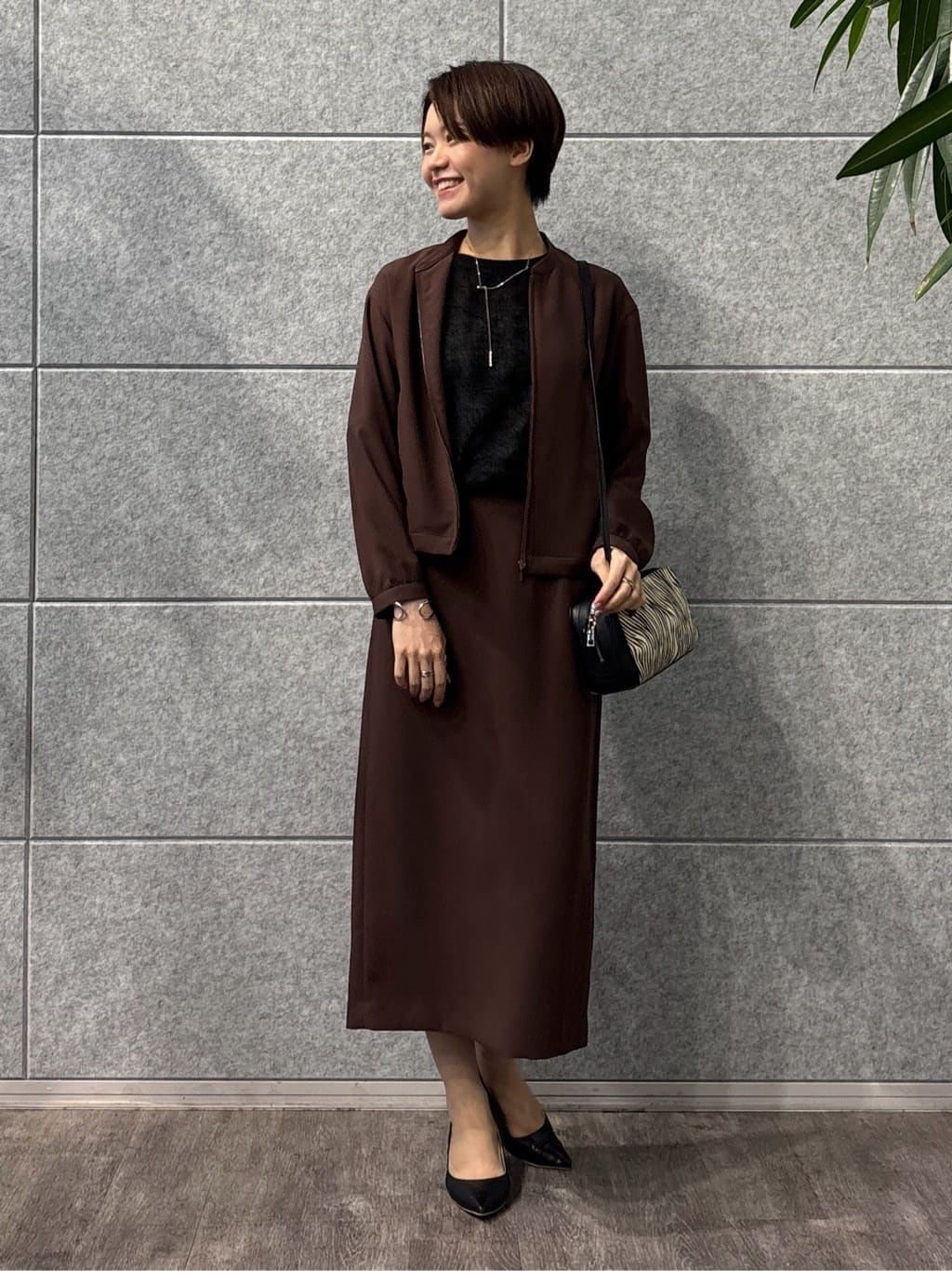 kanaeさんの「INDIVI｜ヘアリージャカードトップス」を使ったコーディネート