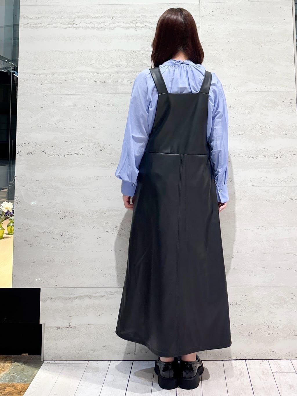 かほさんの「OPAQUE.CLIP｜ボリュームソールコインローファーシューズ」を使ったコーディネート