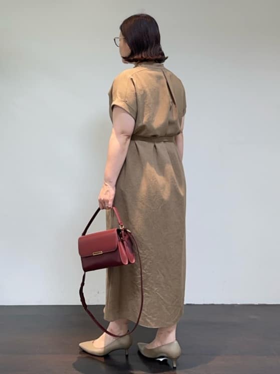 Asamiさんの「UNTITLED｜【UV/はっ水】リラククールワンピース」を使ったコーディネート