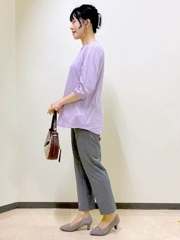  beni_gingerさんの「Reflect｜【私のパンツ／手洗い可】ベーシックテーパードパンツ」を使ったコーディネート