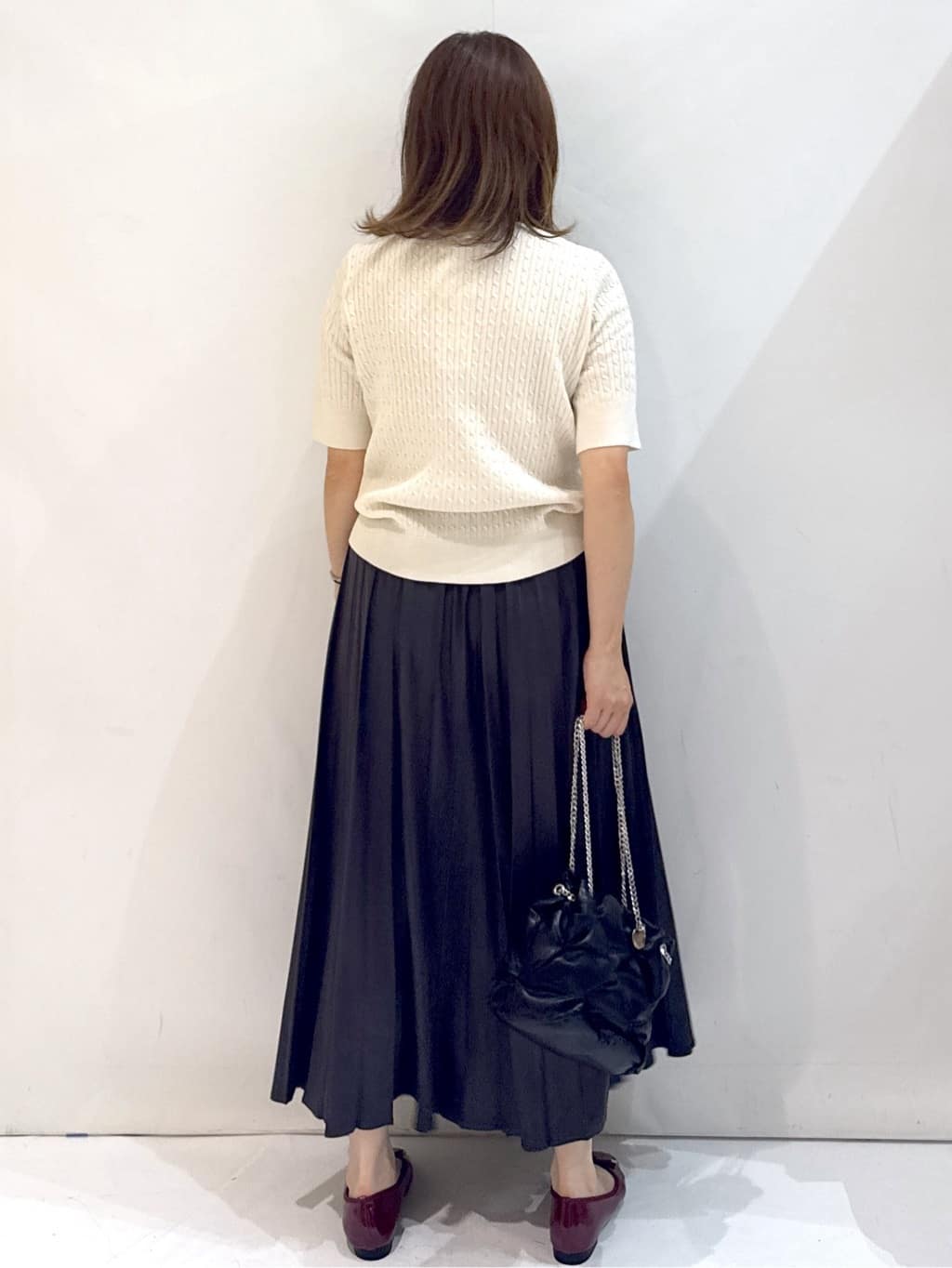 やすさんの「OPAQUE.CLIP｜《美人百花掲載》名品フラットバレエシューズ」を使ったコーディネート