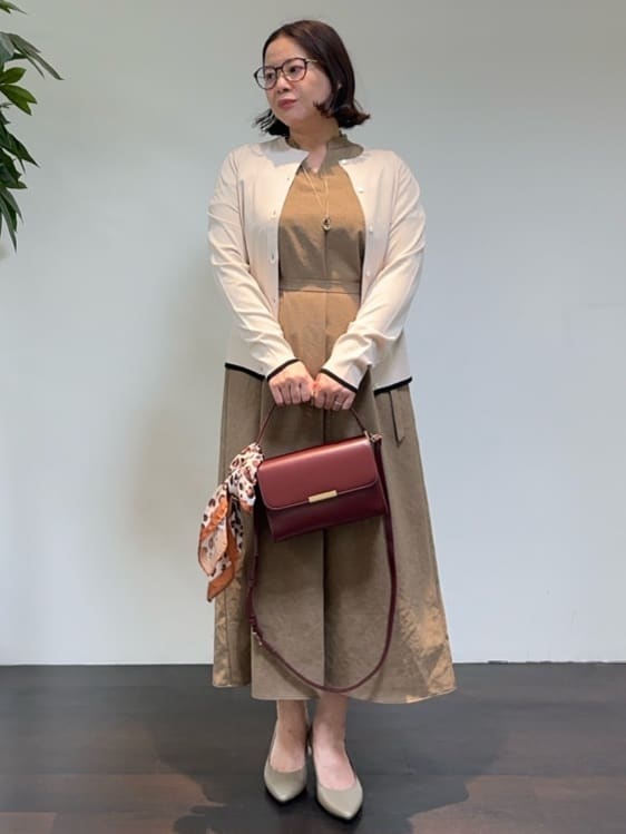 Asamiさんの「UNTITLED｜【UV/はっ水】リラククールワンピース」を使ったコーディネート