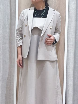 naoさんの「grove｜【カセット服】ダブルブレストテーラードジャケット」を使ったコーディネート