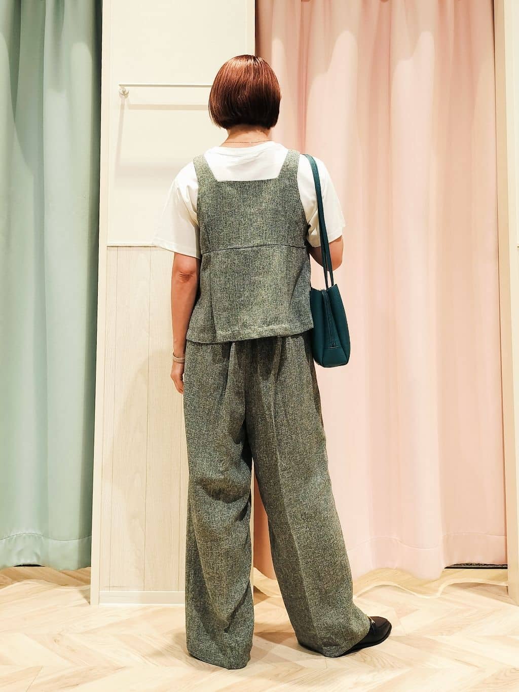 たにゃかんさんの「SHOO･LA･RUE｜【S-LL/ひんやり/UV】選べる6柄でそれぞれ欲しくなる プリントTシャツ」を使ったコーディネート