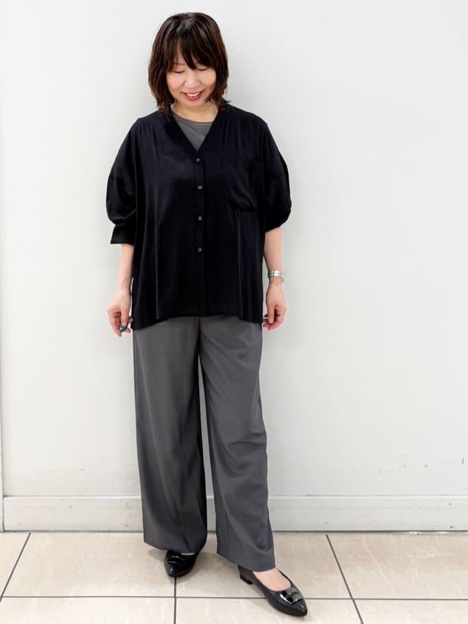 KIKIさんの「Reflect｜【体型カバー】シャツ風カーディガン」を使ったコーディネート