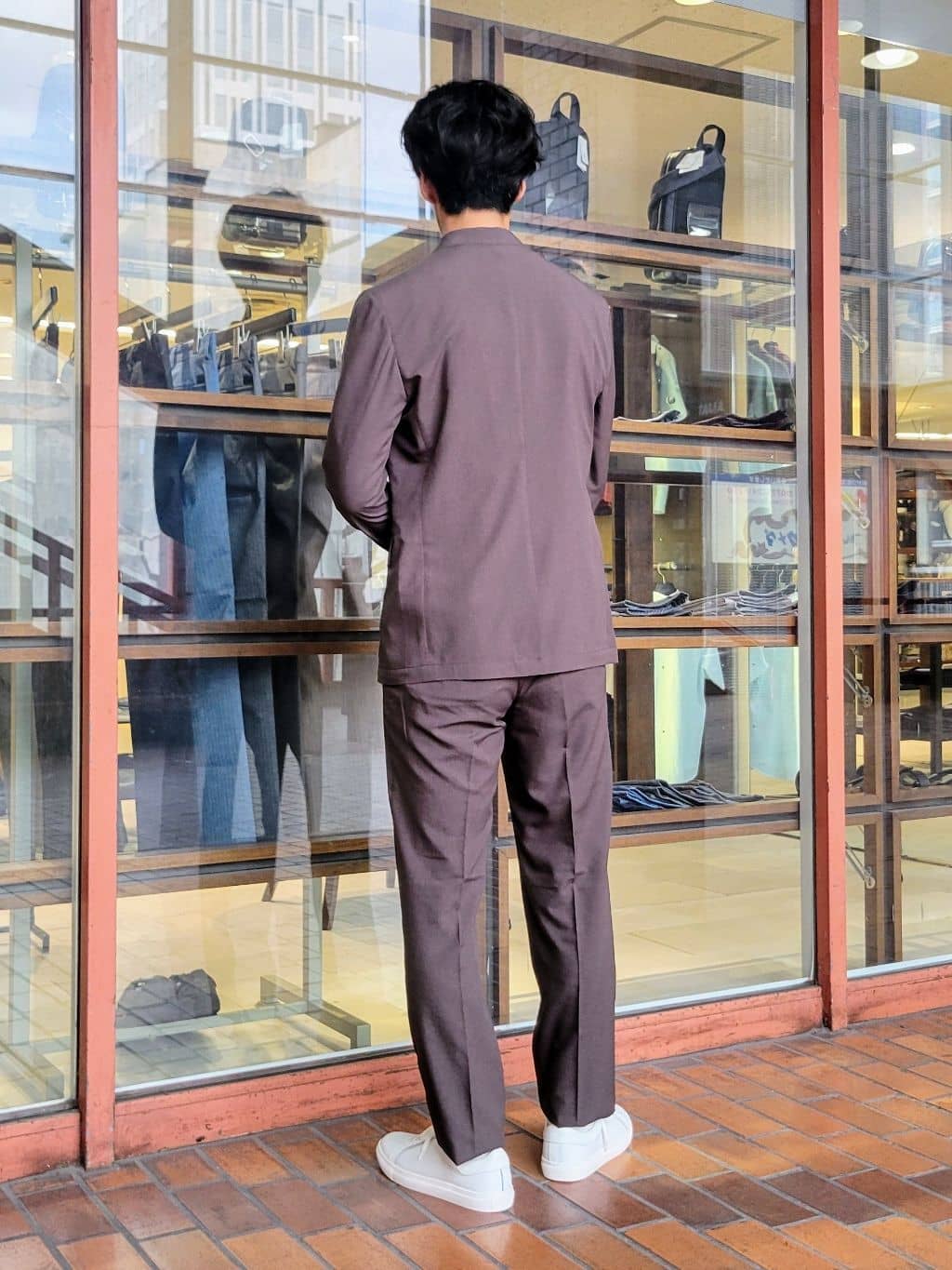 piroyaさんの「TAKEO KIKUCHI｜【COOL CITY WEAR】アーバンクール ジャケット /接触冷感・吸水速乾」を使ったコーディネート