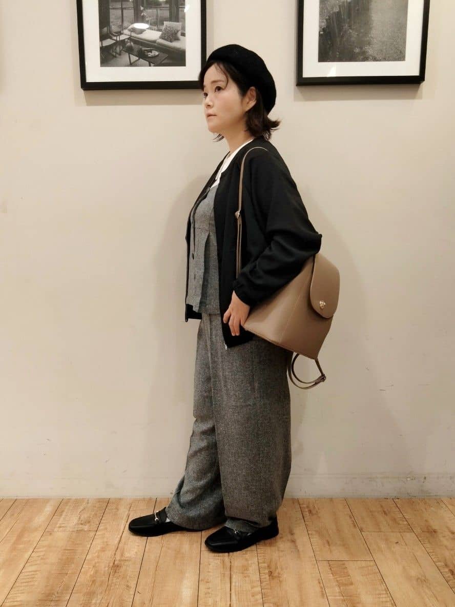 SHOOLARUEさんの「SHOO･LA･RUE｜【洗濯機可/S-LL】さっと羽織れる 軽量リブブルゾン」を使ったコーディネート