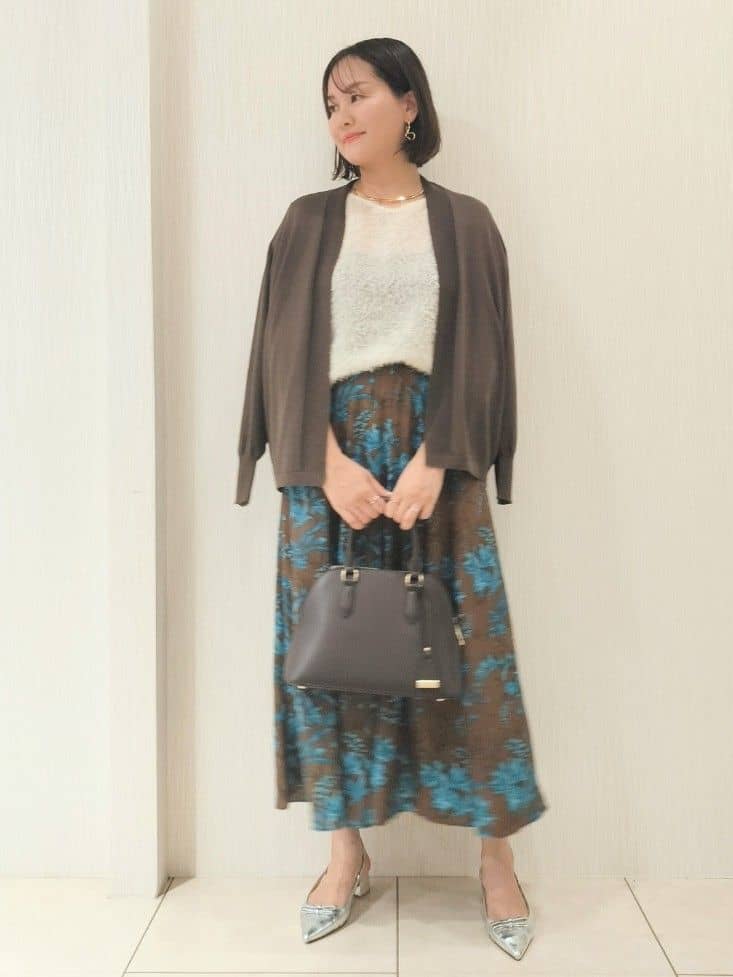 naokoさんの「UNTITLED｜【セットアップ可】ウールライク ダブルブレストジャケット」を使ったコーディネート