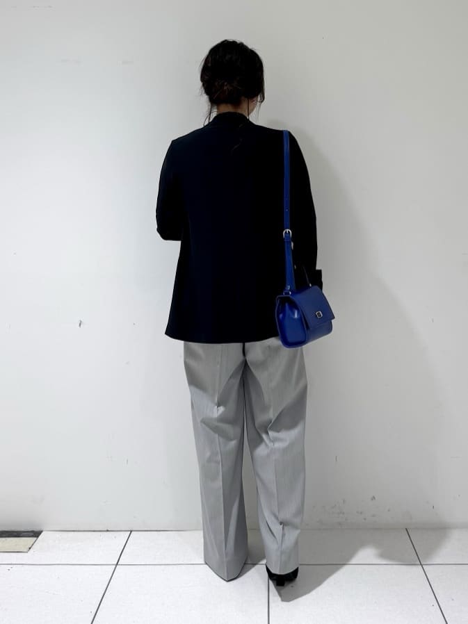 そんさんの「INDIVI｜【軽く羽織れる！】ダブルジャケット」を使ったコーディネート