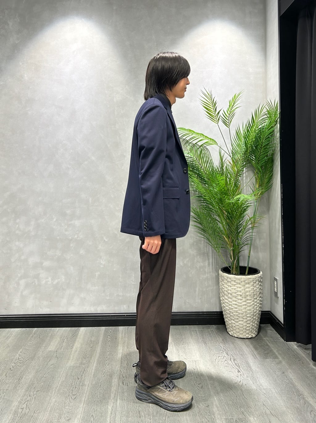 ruiさんの「TAKEO KIKUCHI｜ピンジャージ 千鳥 ジャケット」を使ったコーディネート