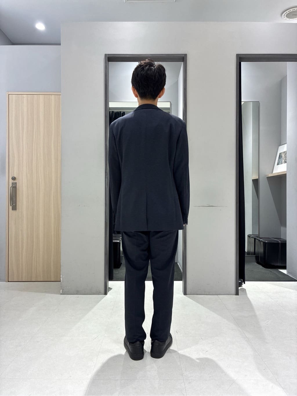わいずみさんの「TAKEO KIKUCHI｜【None Of Stress】アクティブジャージ 千鳥 ジャケット」を使ったコーディネート