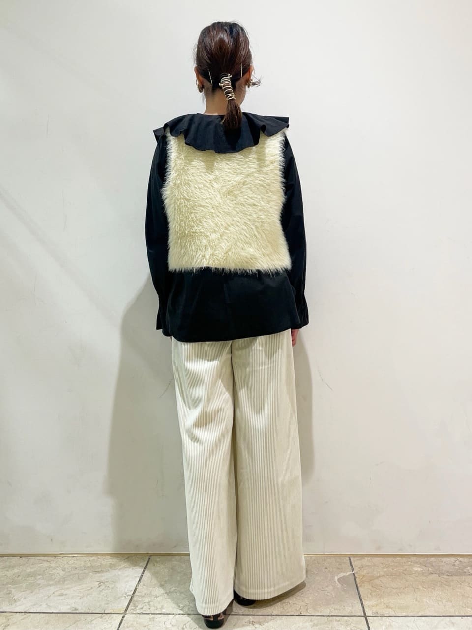 ともも。さんの「OPAQUE.CLIP｜《美人百花掲載》名品フラットバレエシューズ」を使ったコーディネート
