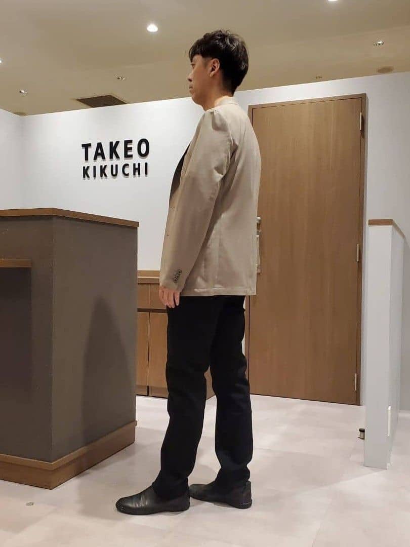 ishidaさんの「TAKEO KIKUCHI｜【COOL CITY WEAR】アーバンクール ジャケット /接触冷感・吸水速乾」を使ったコーディネート
