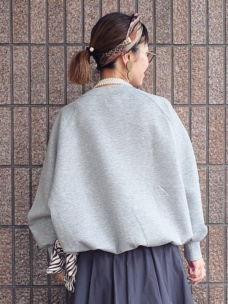 MUTSUKOさんの「UNTITLED｜【upper hights】THE BROOKE 3D プルオーバーカットソー」を使ったコーディネート