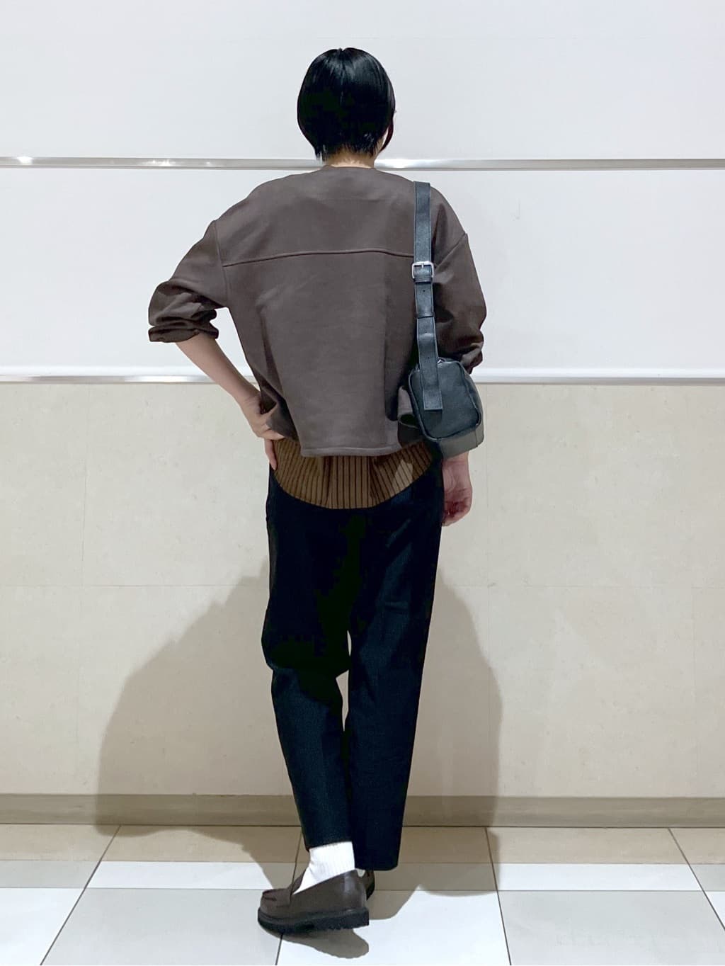 eriko さんの「Dessin｜【洗える・ウエストゴム】イージーストレッチパンツ」を使ったコーディネート