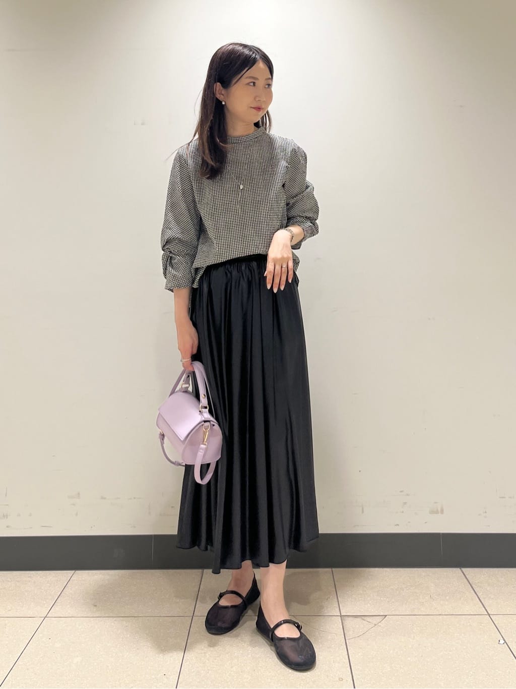 shokoさんの「INDIVI｜【UVケア／吸汗速乾】スリーブデザインブラウス」を使ったコーディネート